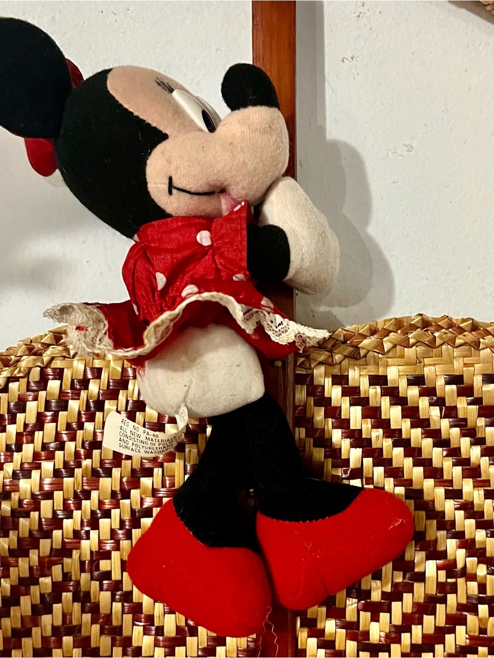 Stanley Minnie Mouse Plush Hugger in Red and Black Outfit